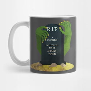 R.I.P zombie Mug